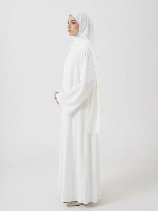 Essential Abaya - White