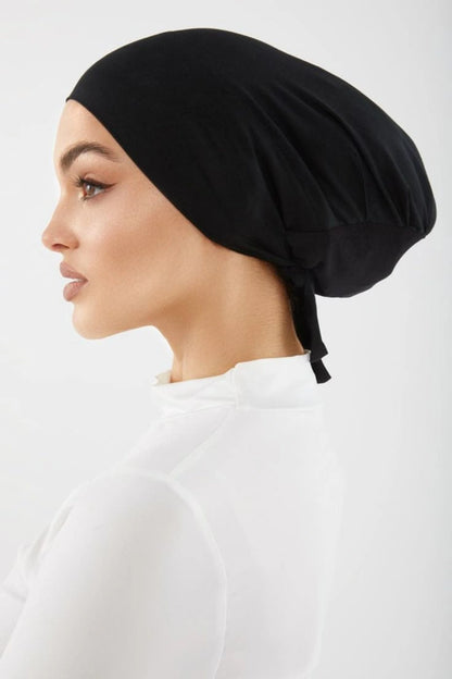 Under Hijab Cap Black
