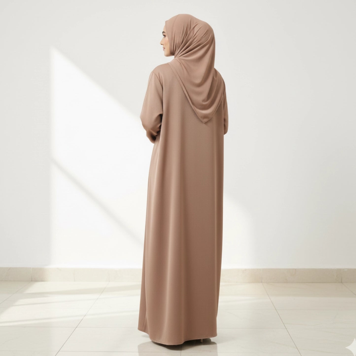 Premium Tiktok Abaya – Double Folded Patti Design