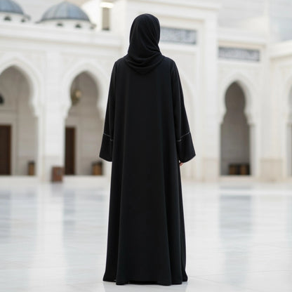 Imported Nida Abaya with Dubai Lace