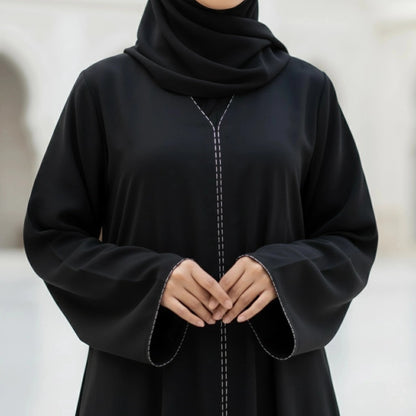 Imported Nida Abaya with Dubai Lace