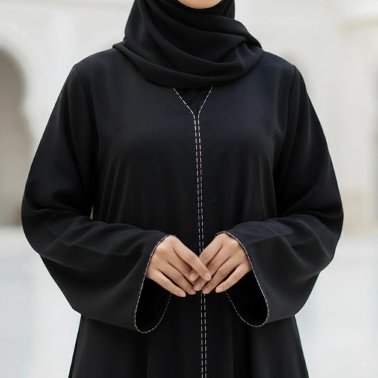 Imported Nida Abaya with Dubai Lace