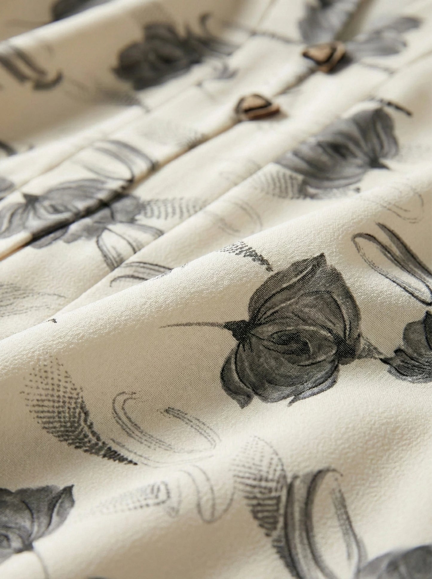 Dubai Imported White Self-Design Abaya - Front Closed