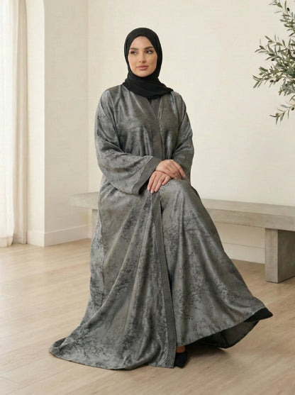 Dubai Imported Self-designed Abaya - Front Open