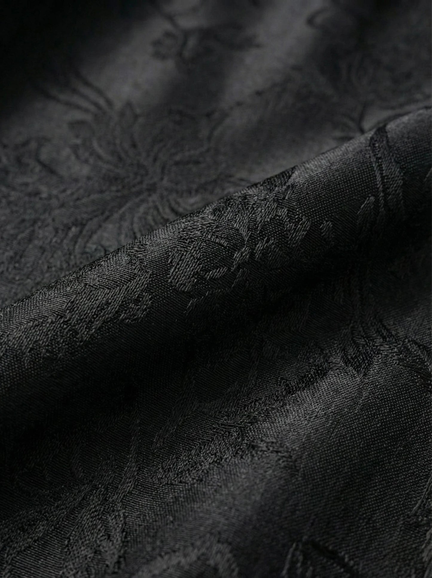 Dubai Imported Self-Textured Front Open Abaya