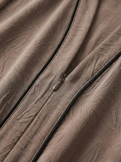 Dubai Imported Jacquard Abaya – Full Zip