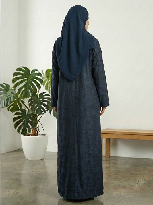 Dubai Imported Self-Design Abaya – Front Open
