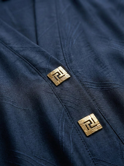 Dubai Imported Self-Design Abaya – Front Open