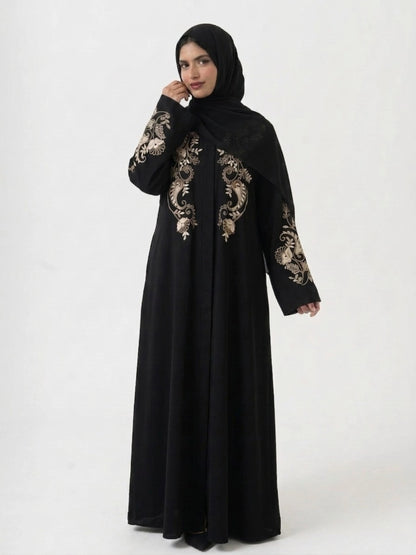 Embroidered Abayas - Paisley