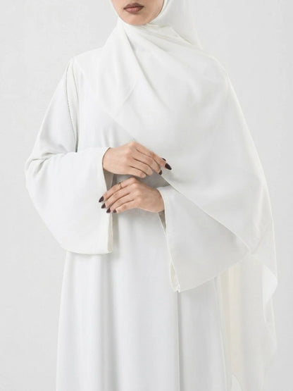 Essential Abaya - White