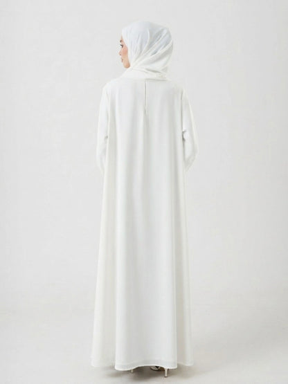 Essential Abaya - White