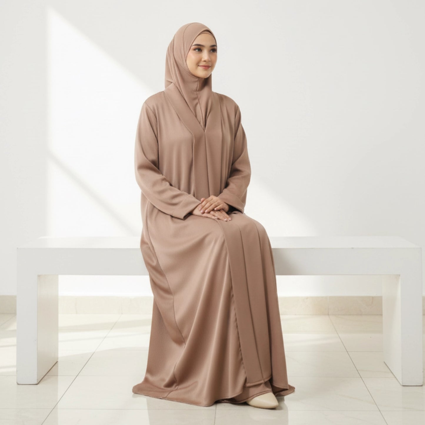 Premium Tiktok Abaya – Double Folded Patti Design